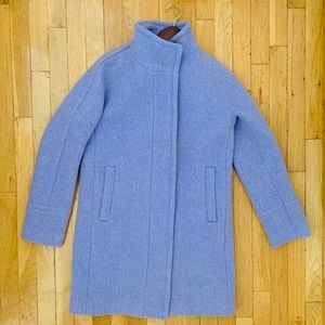 J.Crew Cocoon Coat, French Purple, Size 2